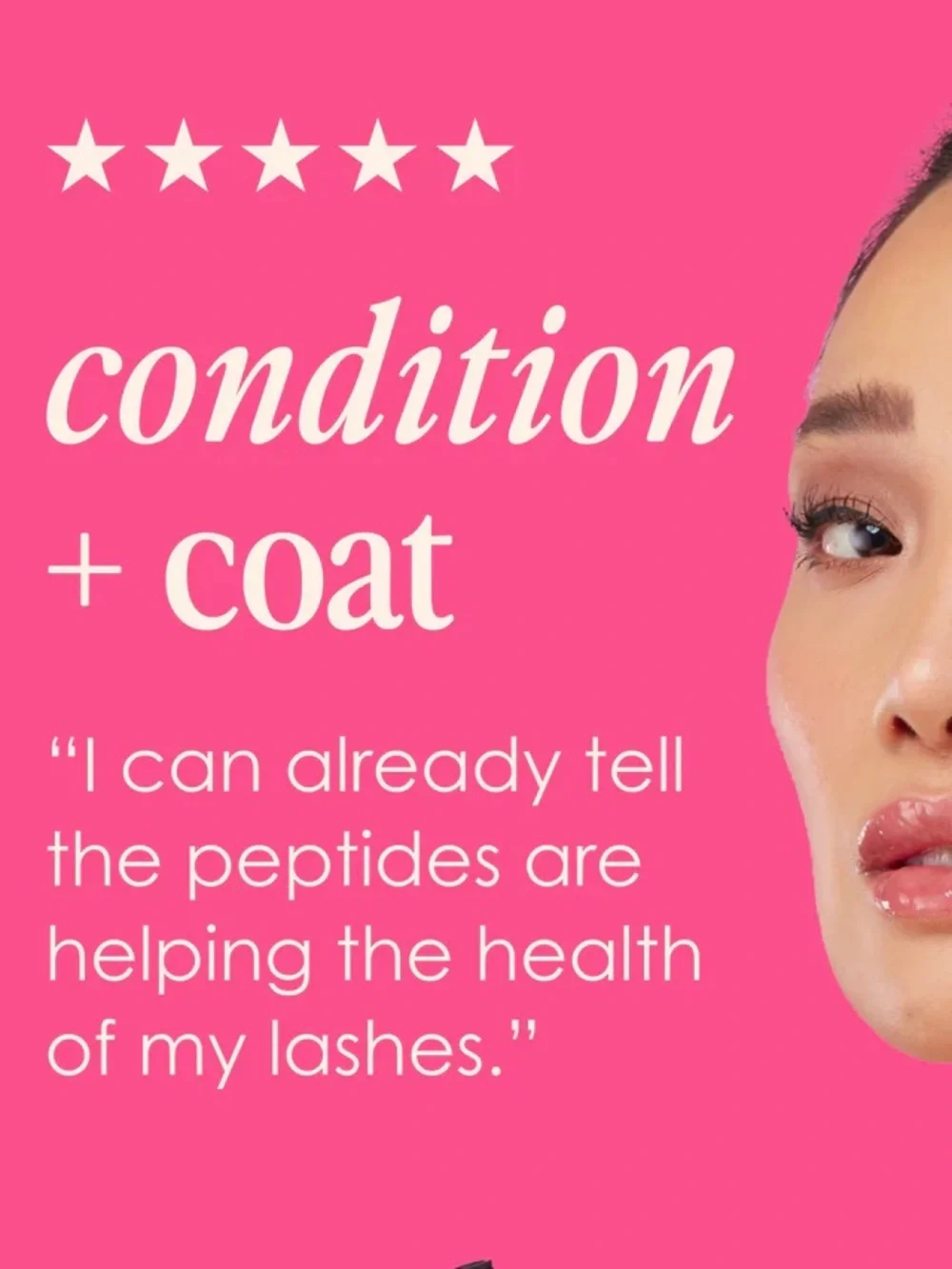 Grande Cosmetics / Peptide Conditioning Mascara / Black Noir